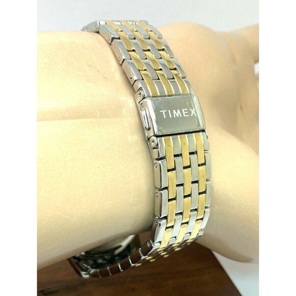 Timex Men's Watch TW2T50500 Quartz Gray Dial Two Tone Stainless Steel 41mm - Picture 9 of 13
